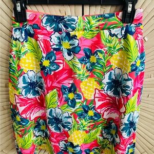 Rafaella Vibrant Floral Skirt